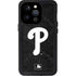 MLB Philadelphia Phillies Dark Wash iPhone 15 Pro Waterproof Case